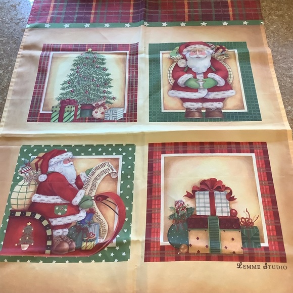 Lemme Studio Other - LARGE CHRISTMAS FLAG WITH BOXES WITH CHRISTMAS SCENES